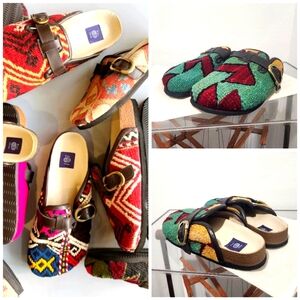 Res Ipsa Kilim Clogs Shoes Sz 10